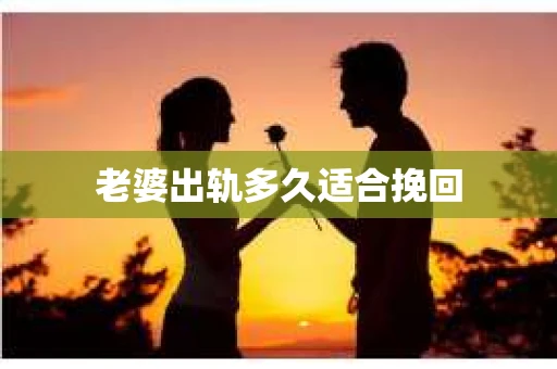 老婆出轨多久适合挽回
