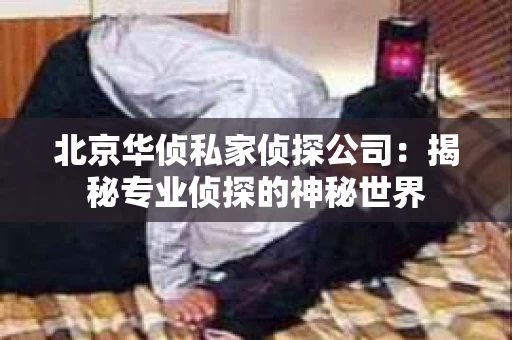 北京华侦私家侦探公司：揭秘专业侦探的神秘世界
