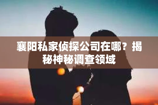 襄阳私家侦探公司在哪？揭秘神秘调查领域