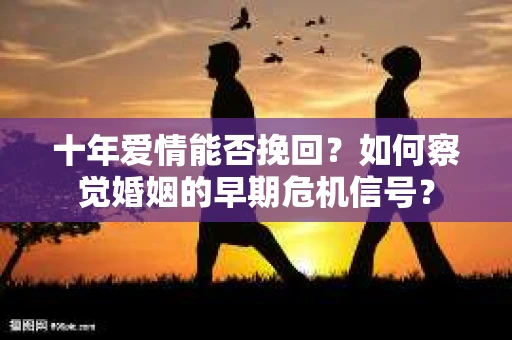 十年爱情能否挽回？如何察觉婚姻的早期危机信号？